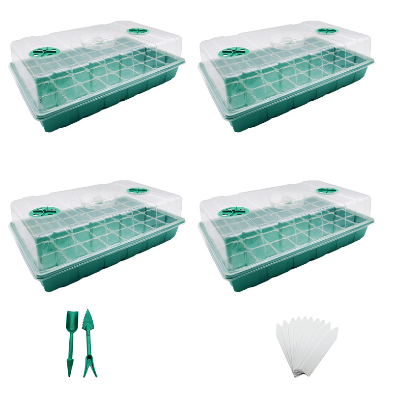 Seed Starter Trays - Semente Starter Kit com Cúpula e