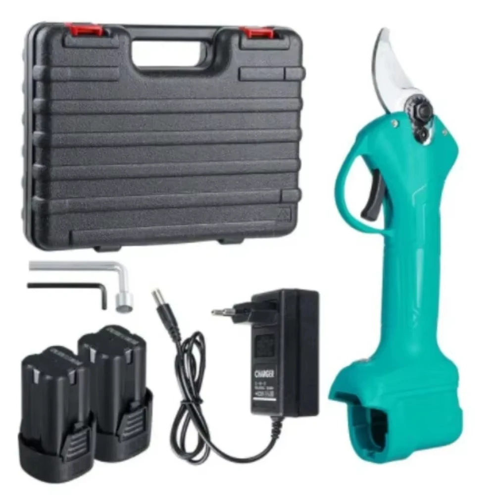Gardening Tools Basic - Tesoura de poda elétrica sem escova,