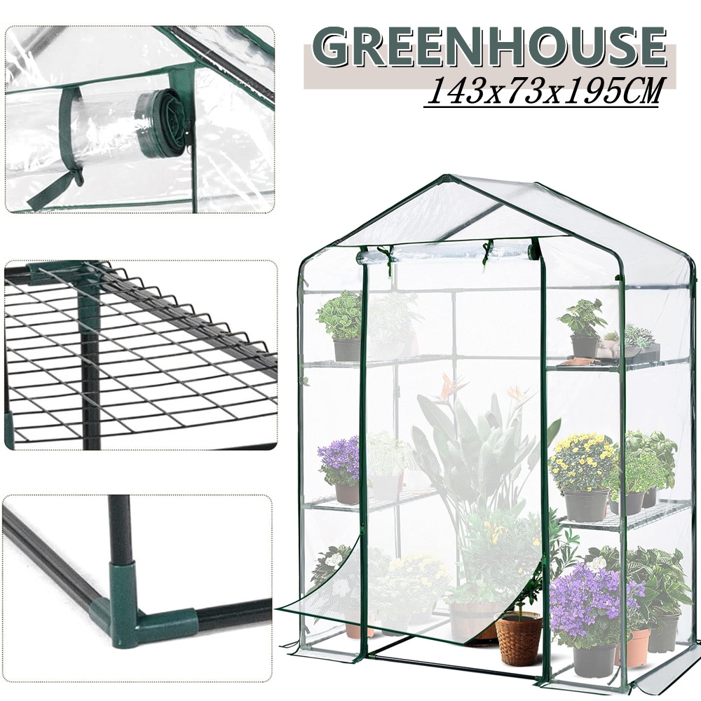 Greenhouse Mini Indoor - Estufa Portátil de 3 Níveis para