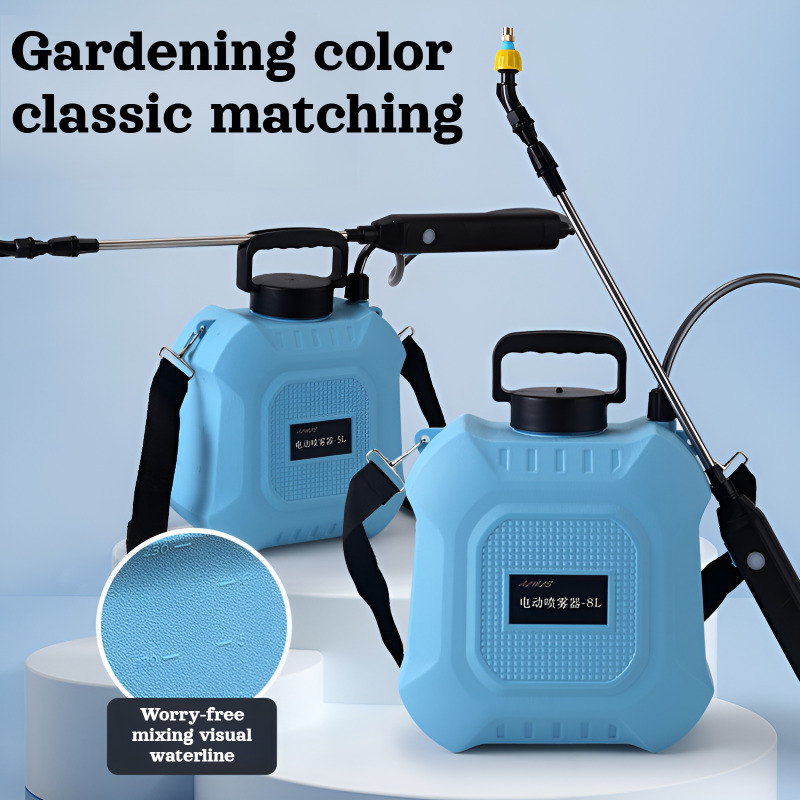 Gardening Tools Diy - Regador elétrico recarregável usb 5l/8l, portátil,