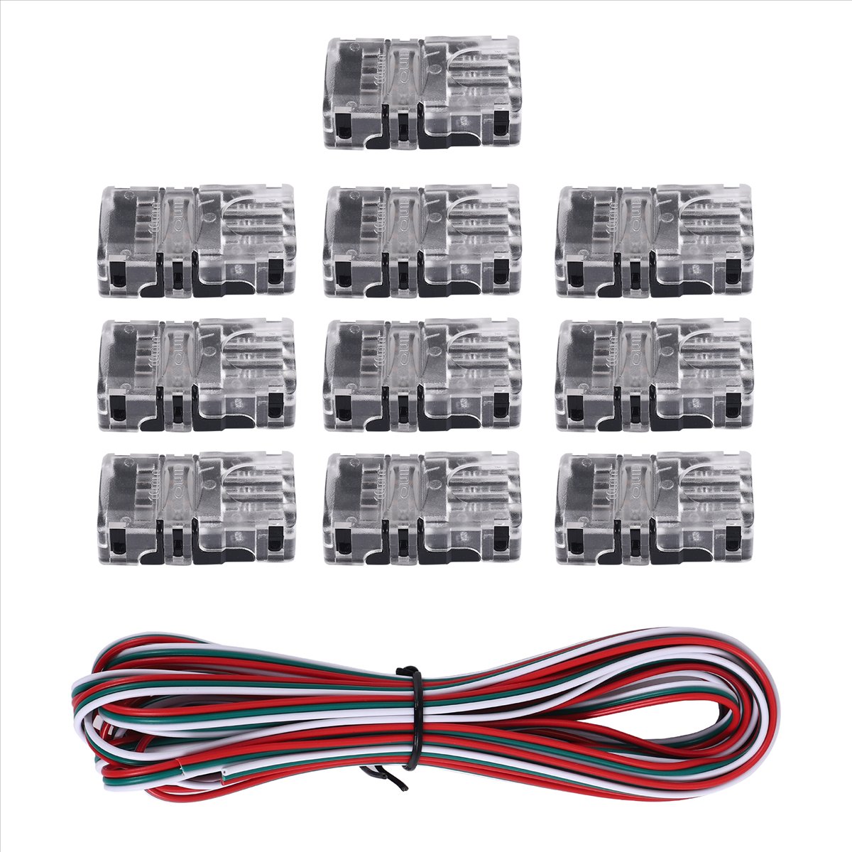 Led Grow Light - Conectores de LED de 3 Pinos