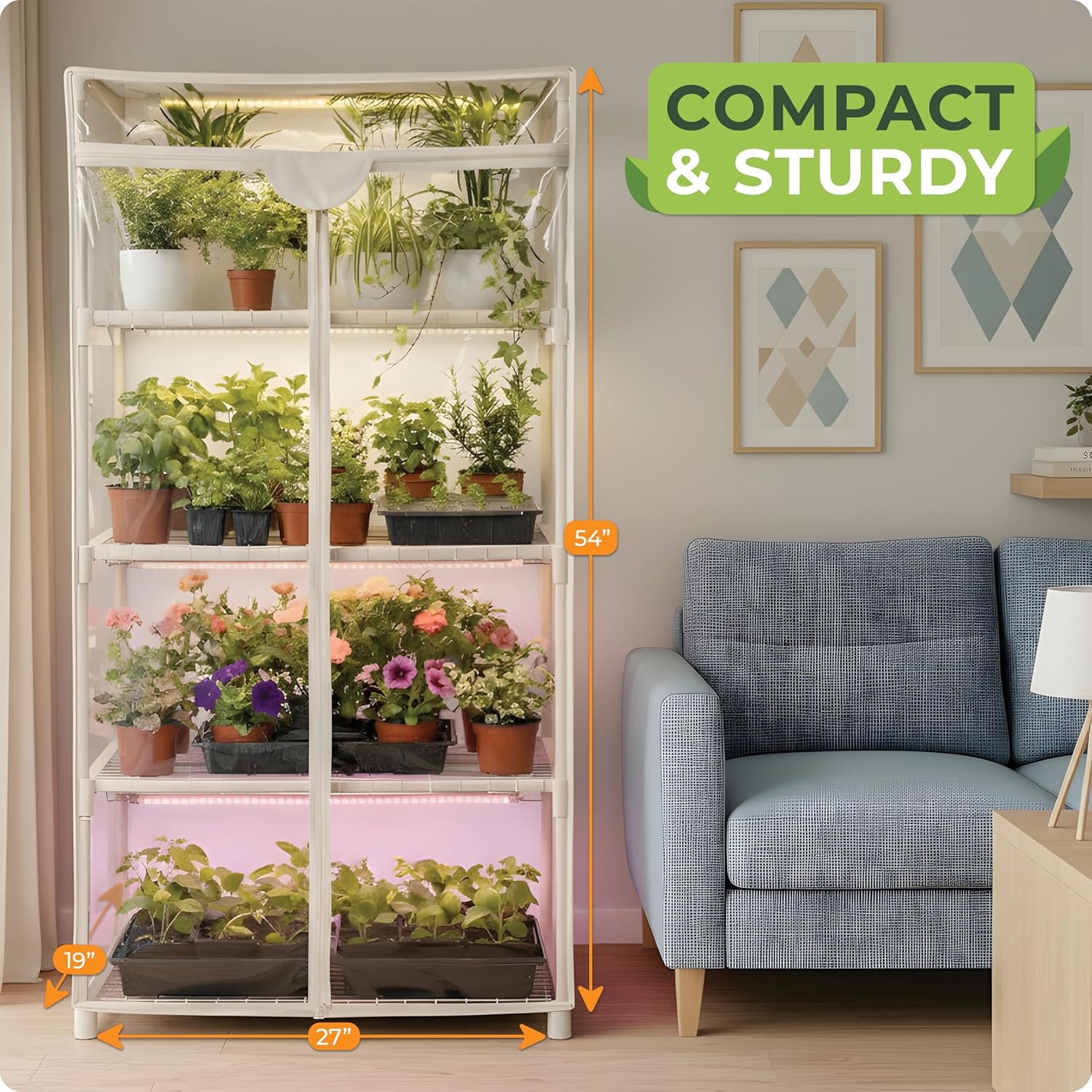 Mini Estufa para Cultivo de Pl - Greenhouse Mini Indoor avaliação e preço