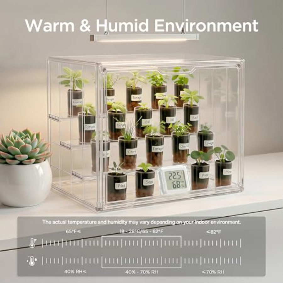 Mini estufa de mesa para plant - Greenhouse Mini Indoor avaliação e preço