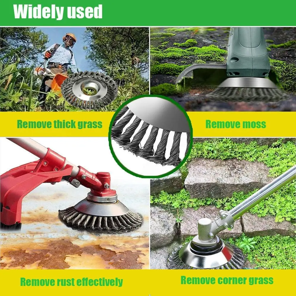 Escova de Aço para Roçadeira 4 - Gardening Tools Gift Set avaliação e preço