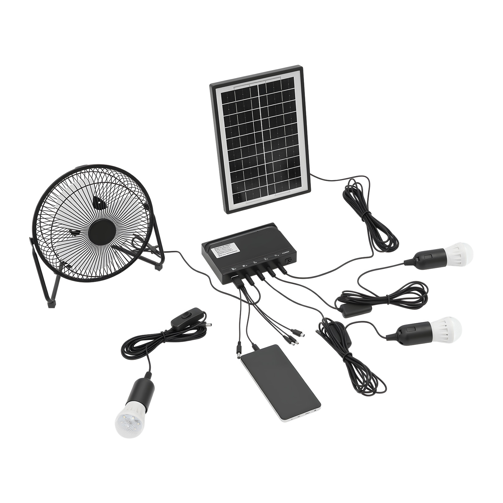 Kit de ventilador e lâmpada so - Gardening Tools Gift Set avaliação e preço