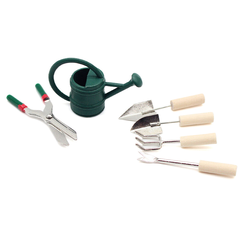 1/12 casa de bonecas simulação - Gardening Tools avaliação e preço