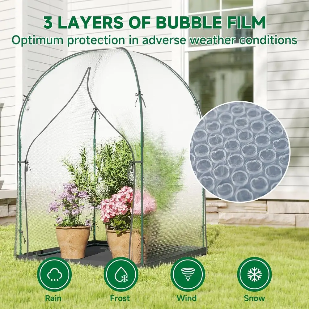 Estufa Mini Walk-in com Cobert - Greenhouse Mini Indoor avaliação e preço