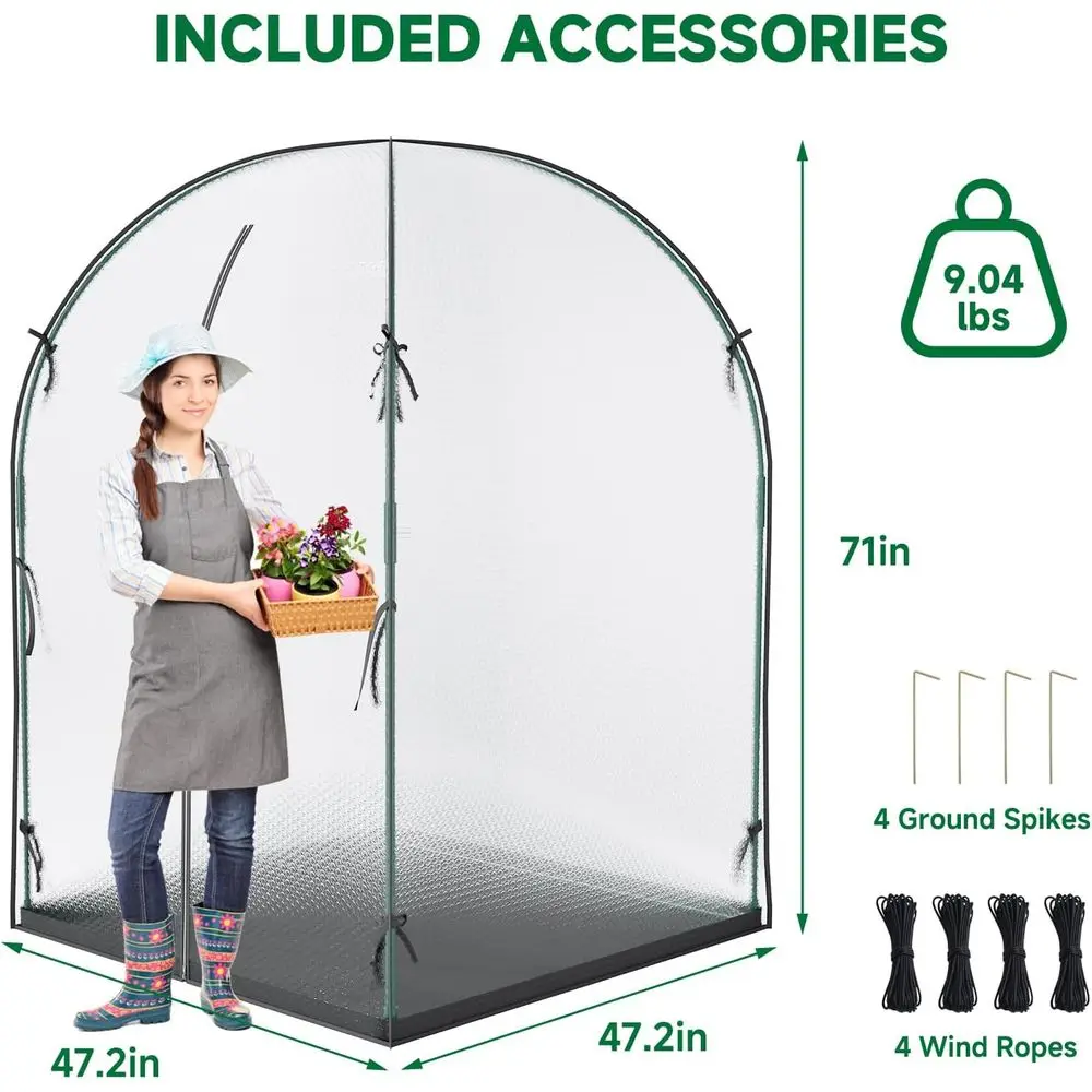 Estufa Mini Walk-in com Cobert - Greenhouse Mini Indoor avaliação e preço