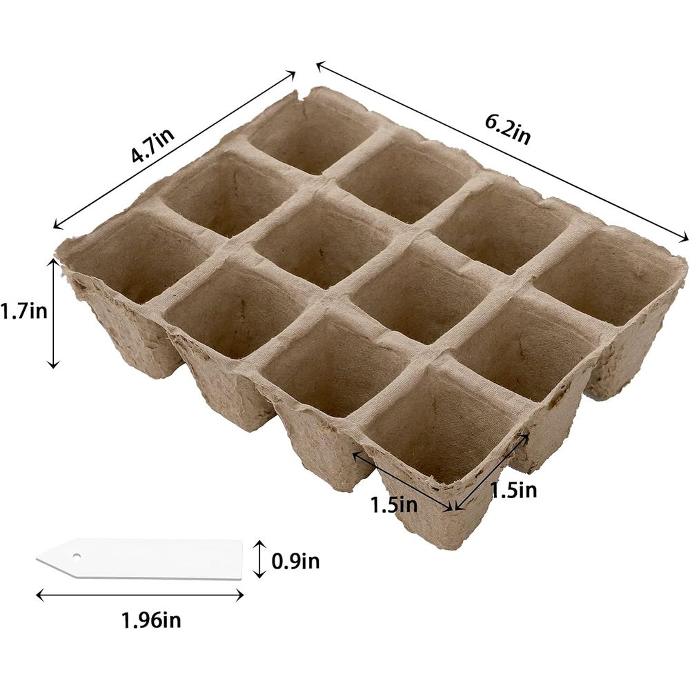 40 Pacotes de Bandejas de Germ - Seed Starter Trays avaliação e preço