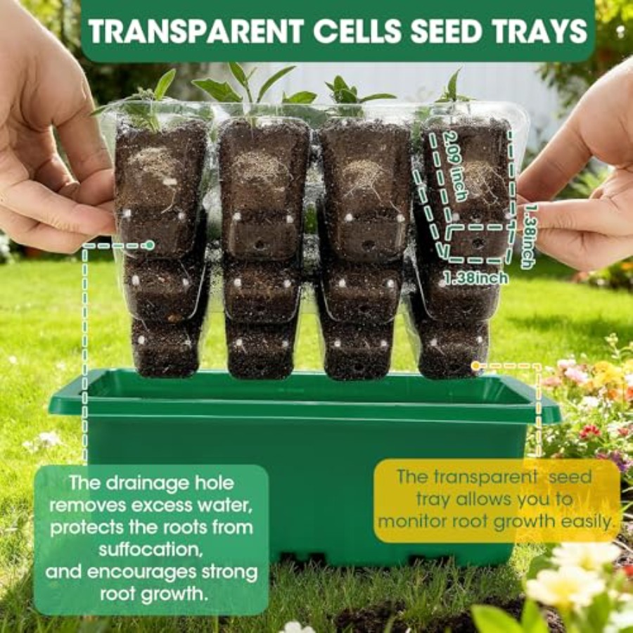 Kit de Iniciação de Sementes c - Seed Starter Trays avaliação e preço