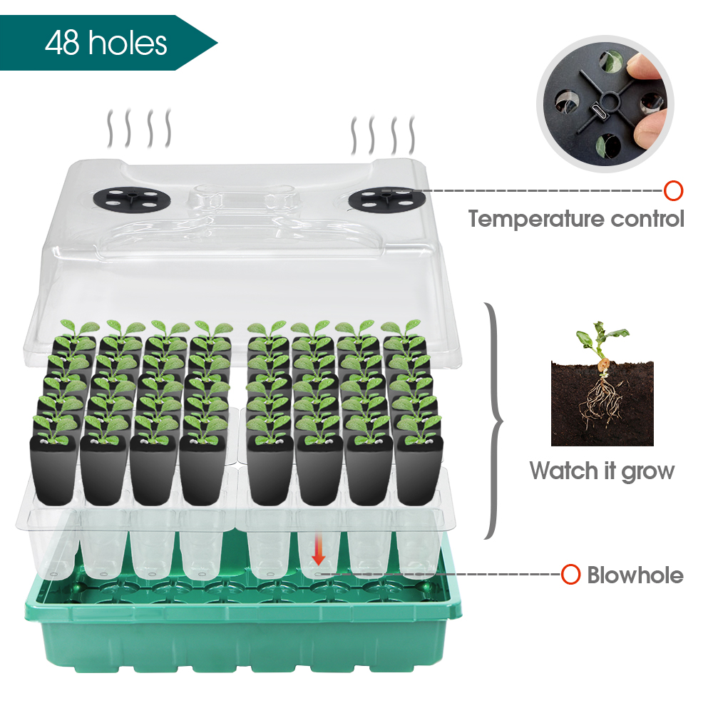 Caixa de mudas de inverno almo - Seed Starter Trays avaliação e preço