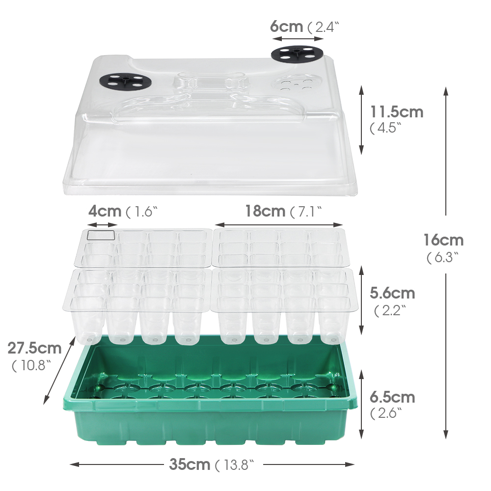 Caixa de mudas de inverno almo - Seed Starter Trays avaliação e preço